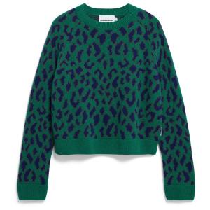 Женский diliriaa leopaa - свитер Armedangels, зеленый
