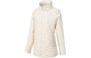 Стеганая куртка женская светло-бежевая Saucony