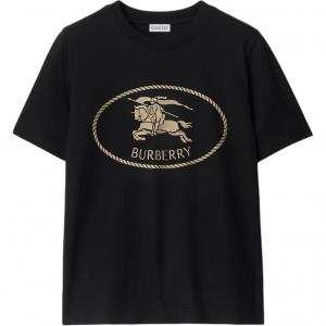 Burberry Футболка Regular SS25 Women's Black