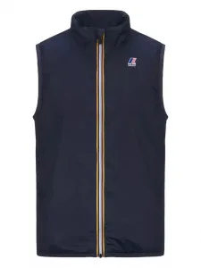 Жилет с вышитым логотипом K-Way, синий