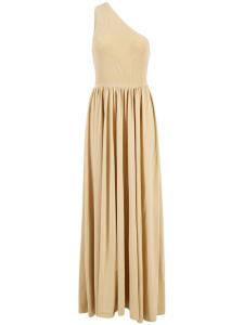 Платье макси Crush ZIMMERMANN, нейтральный цвет