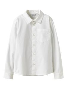 Рубашка ярко-белого цвета name it