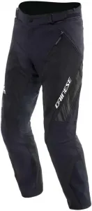 Мотоциклетные брюки Dainese Men's Drake 2 Air Absoluteshell Pants, водонепроницаемые, вентилируемые, со съемными наколенниками (1 шт.), Black/Black