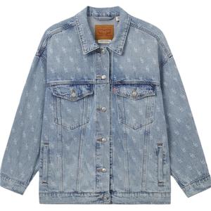 Levis Джинсовая куртка Levi’s женская светло-голубая, Light Blue