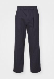 Брюки CROPPED TROUSER Essential Collective, темно-синий