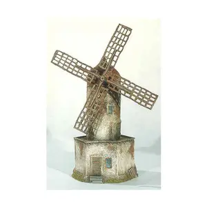 Ватерлоо — ветряная мельница с луковым куполом, Terrain - Resin (15mm) (Monday Knight Productions)