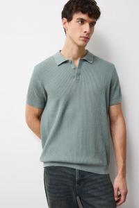 Хлопковое поло Medicine, зеленый