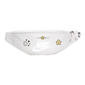 Nike Тканевая кошачья повседневная поясная сумка через плечо унисекс светло-землистого умбрового цвета, Smiling face star