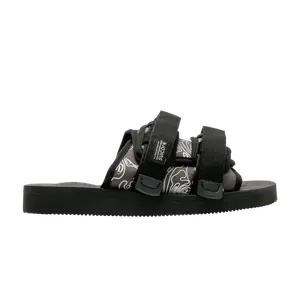 Сандалии Suicoke MOTO-Cab Sandal Black Salt, черный