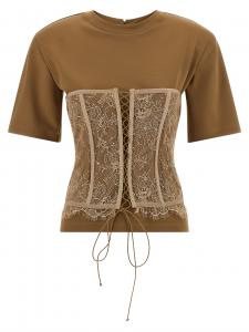 Футболка-бюстье Giuseppe Di Morabito, коричневый