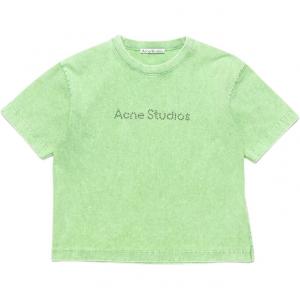 Футболка с логотипом Acne Studios, зеленый