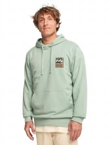 BILLABONG Толстовка 'Stamp' в пастельно-зеленом цвете
