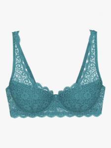 Амуретт полумягкий бюстгальтер балконет Triumph, Quiet Turquoise