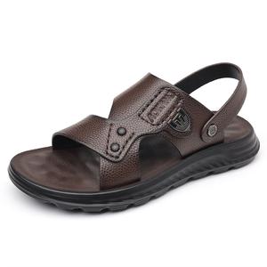 AOKANG Пляжные сандалии мужские коричневые, цвет Brown