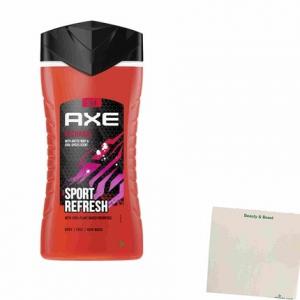 Гель для душа Axe Recharge Sport Refresh 3в1, 250 мл с блоком Busy Block, Usy