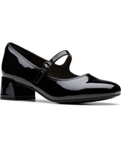 Женские туфли-лодочки Iridessa Rae Riptape Dress Pumps Clarks, Black Patent