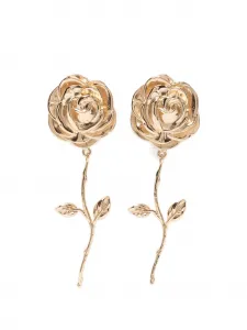 Серьги в форме роз Magda Butrym, золотой
