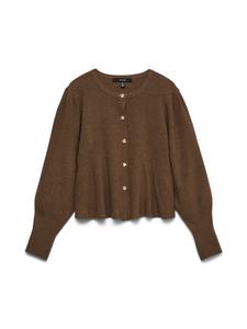 VERO MODA Кардиган 'VMLight' вязаный бежевый