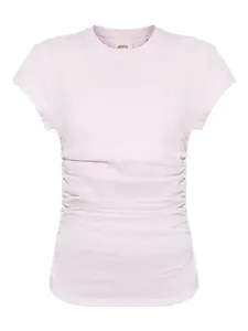 Футболка со сборками ISABEL MARANT, розовый