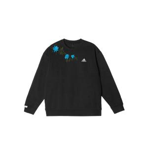 Adidas LABEL Свитшот Unisex Black Crew Neck Moderate