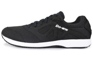 Do-Win Амортизирующие, нескользящие, износостойкие, дышащие низкие кроссовки для марафонского бега, унисекс, черный