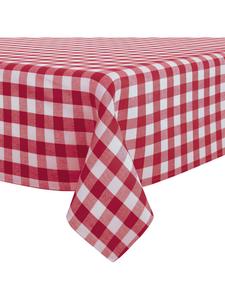Redbest  Хлопковая скатерть Nashville красного цвета