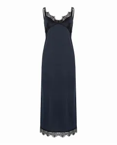 Длинная комбинация Simone Pérèle, синий