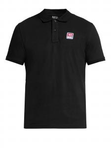 DIESEL Футболка 'T-SMITH 16-2' в черном цвете