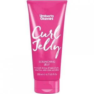 Umberto Giannini Curl Jelly Scrunching Jelly Веганский и не подвергаемый жестокому обращению гель для вьющихся и волнистых волос 200 мл
