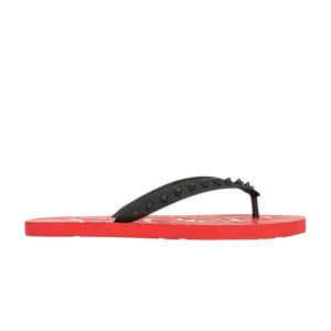 Кроссовки Christian Louboutin Loubi Flip Flat, красный