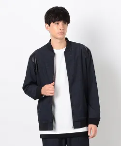 Куртка-«мишка» из трикотажа, похожего на джинсовую ткань Comme Ca Ism, цвет Navy