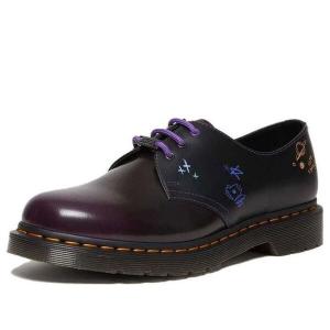 Кроссовки bt21 leather oxford shoes 'purple' Dr. Martens, фиолетовый