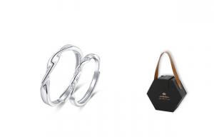 Muyan Парное кольцо Shared Love River унисекс