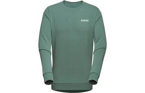 Мужская футболка Midlayer Crew MAMMUT, зеленый