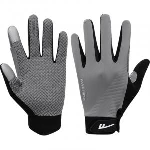 Полиамидные фитнес-перчатки Unisex WARRIOR, черный/серый-full finger[upgraded sun protection slip-resistant breathable]