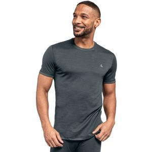 Нижнее белье, рубашка, мериносовая спортивная рубашка, рукав 1/2, м Schöffel, черный