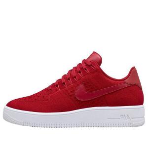 Кроссовки lab air force 1 ultra flyknit low premium Nike, красный
