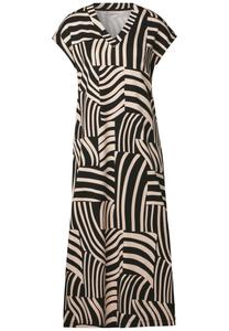 Платье STREET ONE, бежевый/черный