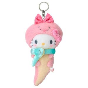 Аксессуар для сумки Hello Kitty Collaboration в виде плюшевого подвеса женский Sanrio, мультиколор