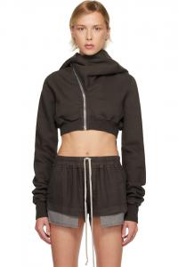 Rick Owens Drkshdw Толстовка Gray Concordians Micro Mountain