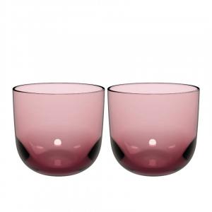 Набор стаканов для воды Like Glass Grape, 2 шт like. by Villeroy & Boch, фиолетовый