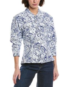 Куртка Cinq à Sept Sketchbook Canyon, синий