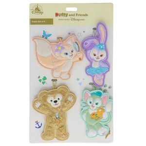 Набор нашивок Duffy And Friends (4 шт) от IP Merch Disney, duffy & friends patch 4-piece set