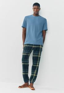 Пижамный комплект Next REGULAR FIT SET, Black Check/Black