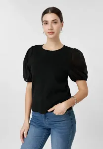 Футболка с принтом Anna Field, Black