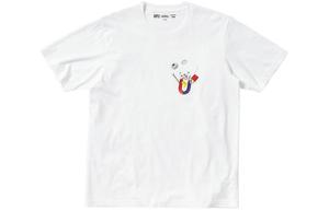Футболка Pokemon Pokémon Co-Branded Series унисекс белая Uniqlo, белый