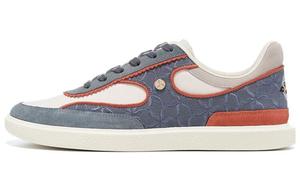 Кроссовки LI-NING 1990 Clouds Skateboarding Shoes Women's Low-top Yellow-blue, синий