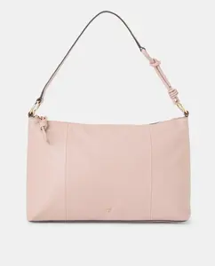 Кожаная сумка-хобо с ручкой-узлом Latouche, розовый
