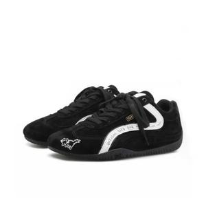 SHUMO Низкие повседневные туфли женские черные