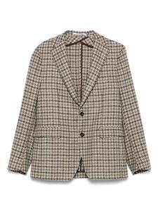 Блейзер в клетку Tagliatore, нейтральный